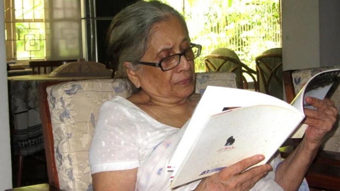 শিল্পাচার্যের ছায়াসঙ্গিনী জাহানারা আবেদিন আর নেই