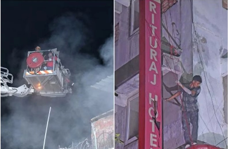 কলকাতার বড়বাজারে ভয়াবহ অগ্নিকাণ্ডে নিহত ১৪