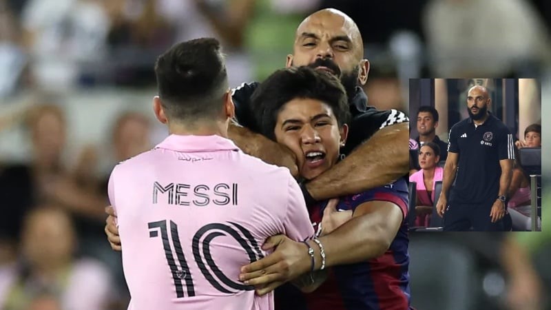 মেসির দেহরক্ষীর মাঠে প্রবেশে নিষেধাজ্ঞা জারি করল এমএলএস