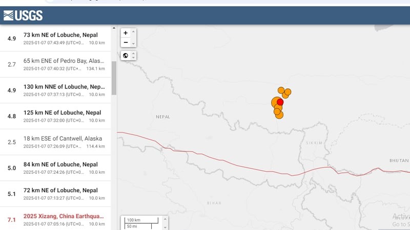 নেপালে শক্তিশালী ভূমিকম্পের পর ৬টি আফটার শক