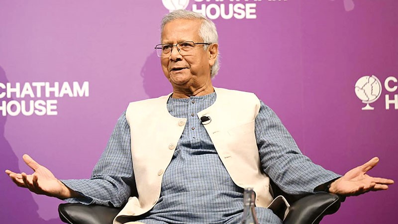 এপ্রিলে ভোটই সঠিক সময়: লন্ডনে চ্যাথাম হাউজে প্রধান উপদেষ্টা ড. মুহাম্মদ ইউনূস