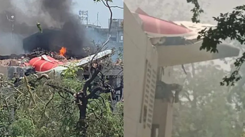 গুজরাটে বিধ্বস্ত ড্রিমলাইনার, ২৪৭ জনের মৃত্যু