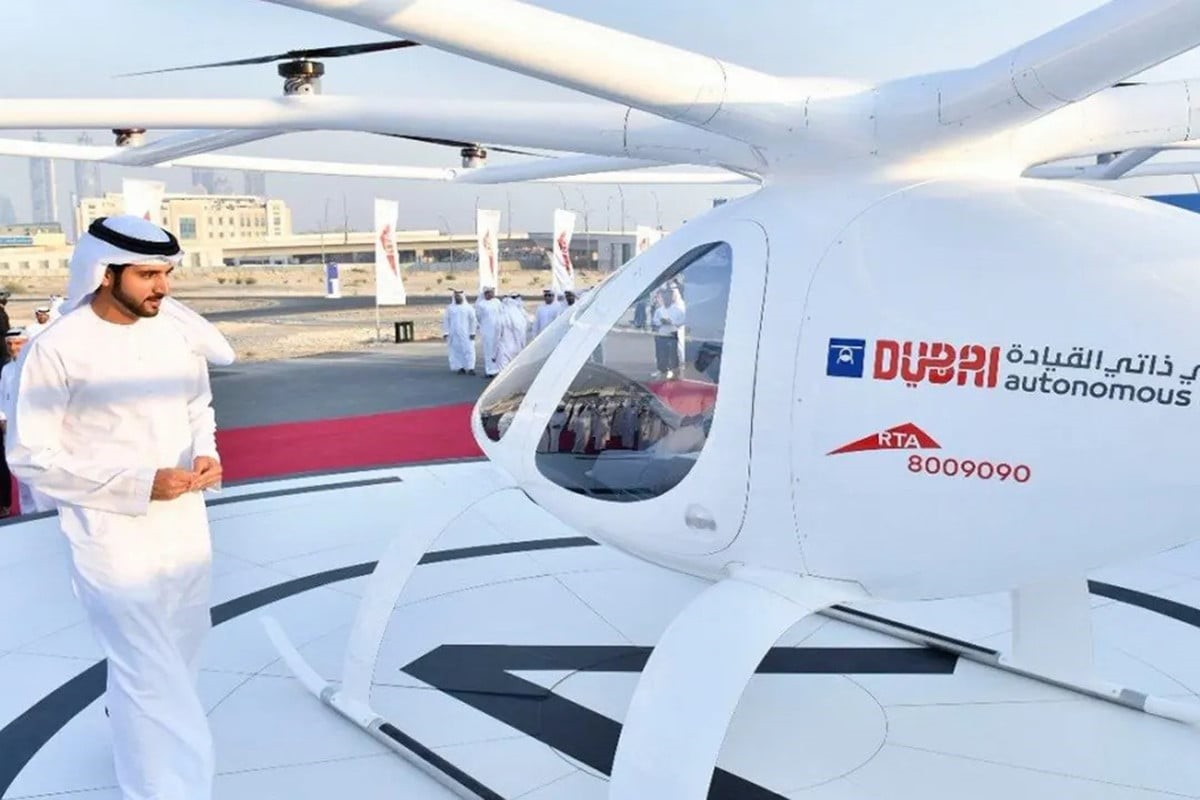 আবুধাবি থেকে দুবাই যাত্রী পরিবহনে উড়ন্ত ট্যাক্সি