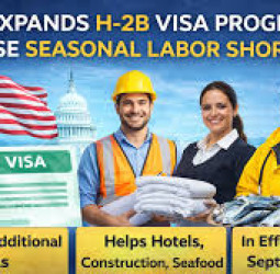 যুক্তরাষ্ট্রে শ্রমিক সংকট: ট্রাম্প প্রশাসন দিচ্ছে আরও ৬৫ হাজার মৌসুমি ভিসা