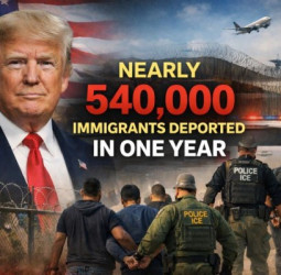 ট্রাম্পের এক বছরে ৫ লাখের বেশি ইমিগ্র্যান্ট বিতাড়ন: DHS–NYT তথ্য