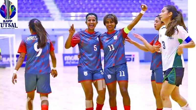 মালদ্বীপকে উড়িয়ে সাফ ফুটসালে চ্যাম্পিয়ন বাংলাদেশ