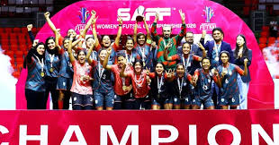 দেশে ফিরেছেন সাফ নারী ফুটসাল চ্যাম্পিয়নরা