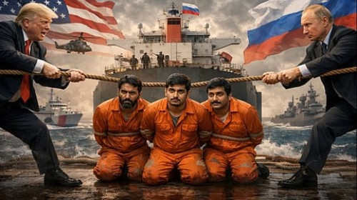 ট্রাম্প–পুতিনের টানাপোড়েনে বিপাকে তিন ভারতীয় নাবিক, মুক্তি নিয়ে অনিশ্চয়তা