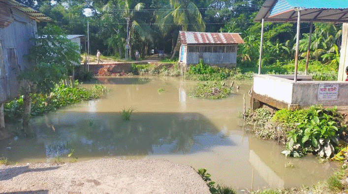 বাউফলে একটি সেতুর জন্য ভোগান্তি