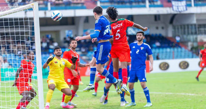 কুয়েতের ঘাম ঝরিয়েই সাফ থেকে বিদায় বাংলাদেশের